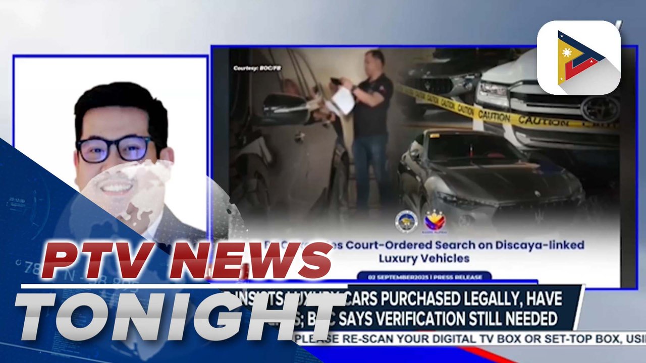 Discaya camp insists luxury cars purchased legally, have the necessary documents; BOC says verification still needed  | via Joshua Garcia