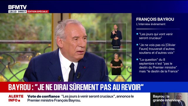 Tous les opposants, sans exception, exigeaient qu'on fasse plus , répond François Bayrou sur la responsabilité de l'État face à la dette