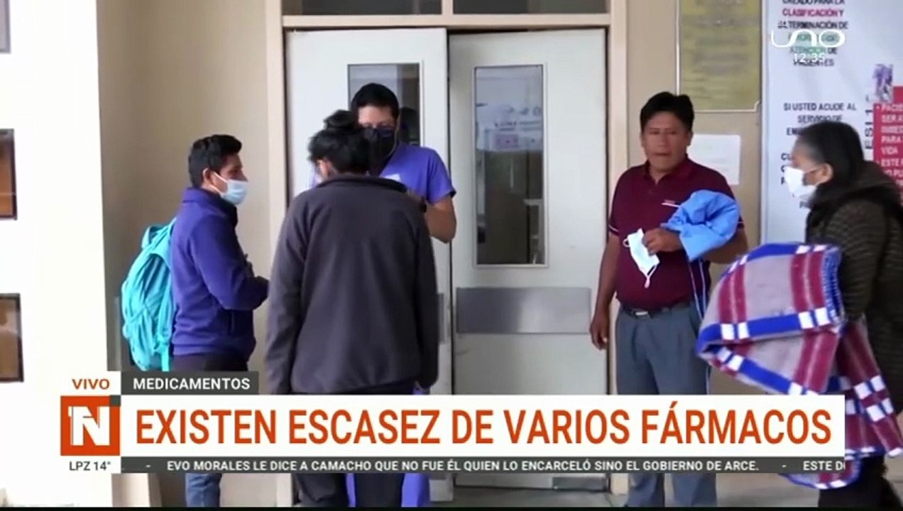 EXISTE ESCASEZ DE VARIOS FÁRMACOS