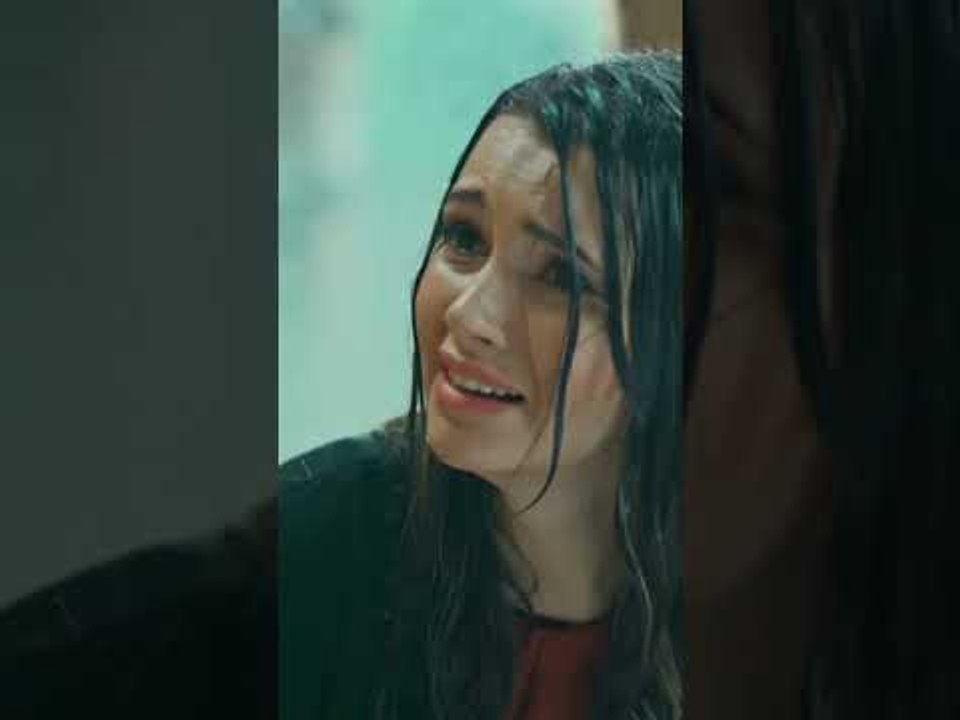 بيلين خافت من شدة المطر و صوت الكلاب 😱 | مسلسل الانتقام الحلو #kanald #tatlıintikam #shorts