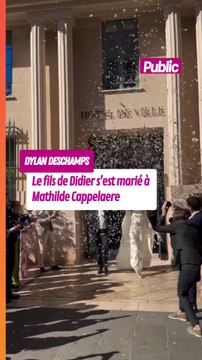 Dylan Deschamps : Le fils de Didier, notre séléctionneur national de football, s'est marié à Mathilde Cappelaere