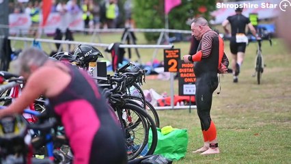 Ellesmere hosts the Shropshire Triathlon