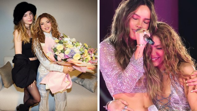 Belinda aparece de sorpresa en el concierto de Shakira en el Estadio GNP Seguros de CDMX