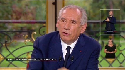 François Bayrou : «Si je n'ai pas l'assentiment des Français, il n'y a aucune politique courageuse possible»