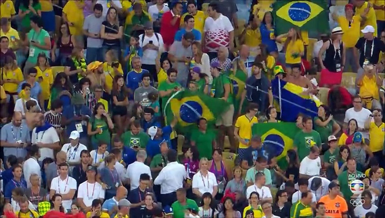 Olimpíadas do Rio 2016 - Brasil ouro no futebol masculino, com Galvão Bueno (Rede Globo, 20-08-2016)