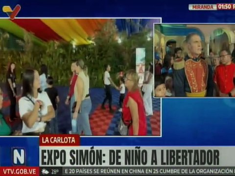 Miranda | Expo Simón: De Niño a Libertador, ha recibido más de 600 mil visitantes