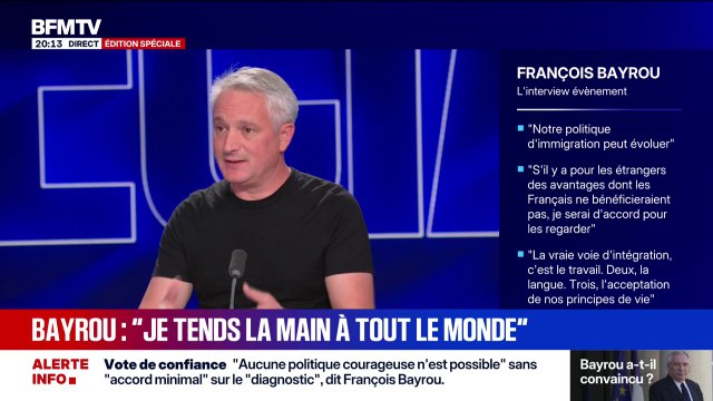 Thomas Vacheron, secrétaire confédéral de la CGT réagit à l'interview de François Bayrou