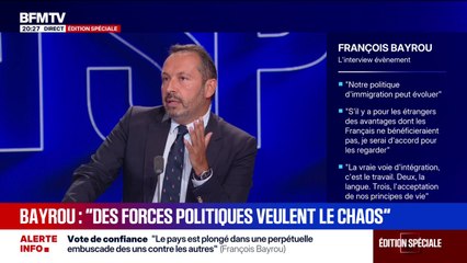 Sébastien Chenu confirme que le Rassemblement national ne votera pas la confiance à François Bayrou