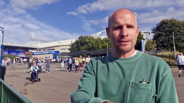 'Relentless' - View from the press box as Brighton rock Manchester City at the Amex Stadium