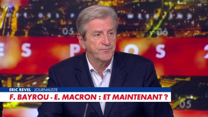 Éric Revel sur la démission d’Emmanuel Macron : «Démissionner à blanc, ça fait courir un risque»