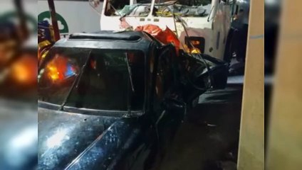 Empresa involucrada en accidente múltiple dice colabora