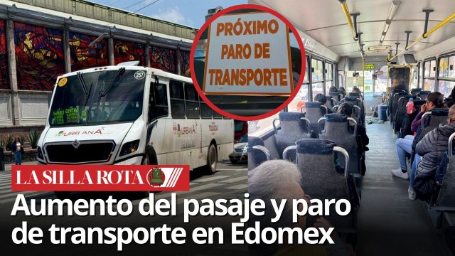 Transporte público en Edomex: Usuarios temen paro indefinido y aumento de pasaje