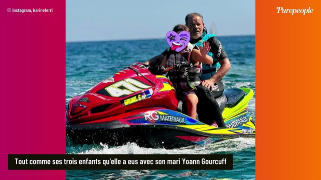 Karine Ferri et Yoann Gourcuff : Photos de leur fils aîné Maël (9 ans), il a testé une activité pour les grands pendant ses vacances