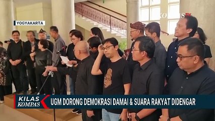 UGM Desak DPR Batalkan Kebijakan Bermasalah, Serukan Aksi Damai Tanpa Kekerasan