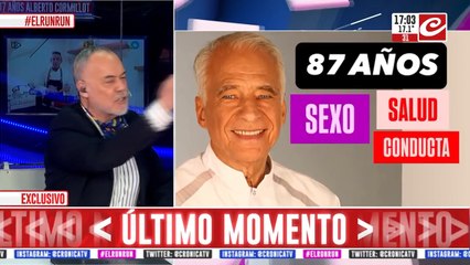 Hoy cumple 87 años Alberto Cormillot: sorprendió a todos al contar que sigue teniendo sexo