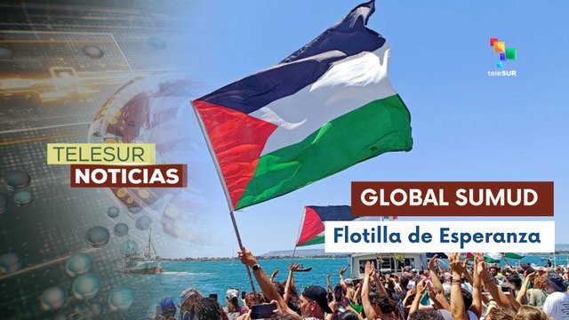Flotilla Global Sumud zarpa rumbo a Gaza para romper el bloqueo genocida