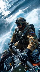 Indian Army Commando 🚤💥 vs Terrorists at Sea | Epic Battle Story 🇮🇳 #shorts #viralvideo #army