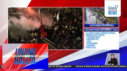 Payo ng PHL Embassy sa mga Pinoy sa Indonesia – Umiwas sa malalaking pagtitipon para hindi madamay sa gulo | Unang Balita
