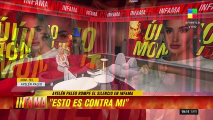 AYELÉN PALEO ROMPEO EL SILENCIO EN INFAMA