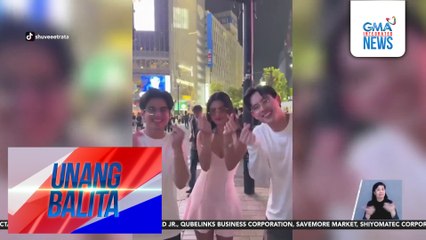 Shuvee Etrata, Will Ashley, at Ralph de Leon, enjoy sa pamamasyal sa Japan | Unang Balita