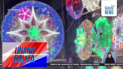 Iba't ibang uri ng parol, mabibili na sa San Fernando, Pampanga at Lipa, Batangas | Unang Balita