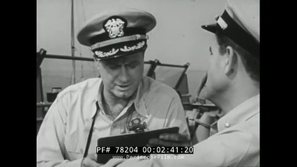 NAVY LOG U.S. NAVY TELEVISION SHOW DESTROYER HOLLISTER