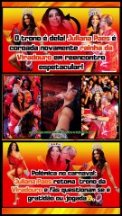 🔥#JulianaPaes volta à #Viradouro aos 46 e sua coroação reacende polêmica com saída de #ErikaJanuza,Notícias 100 notícias dos Famosos