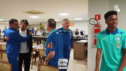 Ancelotti testa inglês de Estêvão na chegada à Seleção