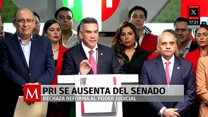 PRI anuncia que no asistirá a la toma de protesta de integrantes del poder judicial