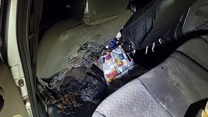 Mulher incendeia interior do carro do ex e foge no Santa Cruz