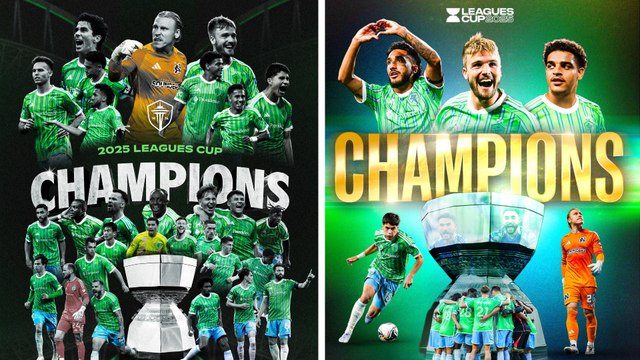 Seattle Sounders levanta la copa como campeones de la Leagues Cup pese a pelea con Inter Miami