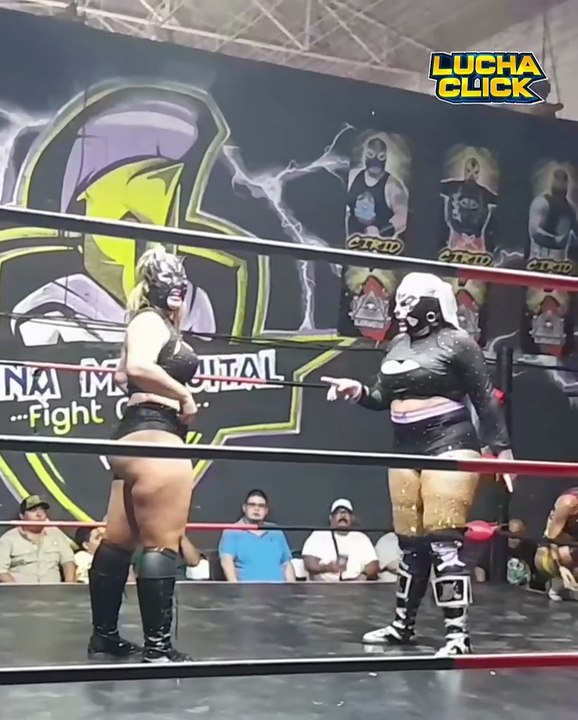La Hiedra vs Morgana Lucha Libre