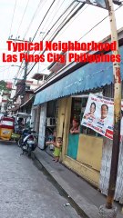 Typical Neighborhood in Las Pinas City, Philippines
