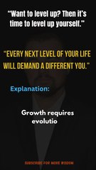 Every New Level Requires a New You! Leonardo DiCaprio's Most Powerful Life Lesson"...
