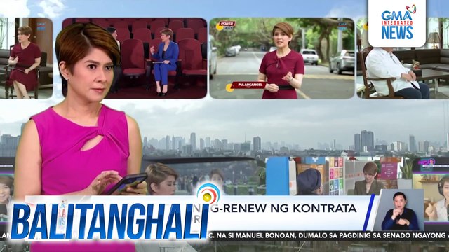 Pia Arcangel, nag-renew ng kontrata sa GMA Network | Balitanghali