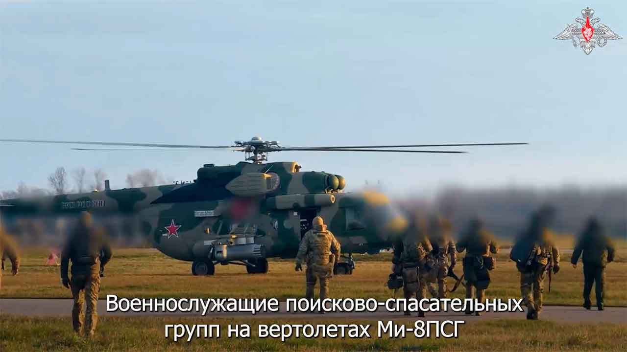 Mi-8PSG: Rosyjski opancerzony śmigłowiec ratunkowy