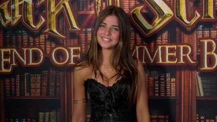 Leah Clements attends the Jet House Back-to-School Bash red carpet