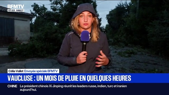 Météo: de fortes précipitations attendues dans le Vaucluse