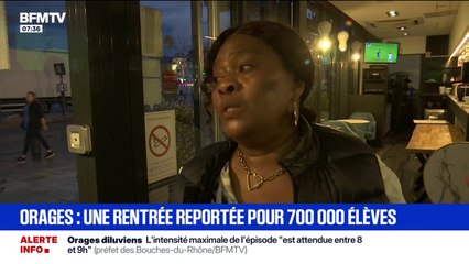 "Il y avait beaucoup de boue": à Marseille, les cafés du Vieux-Port inondés par des pluies diluviennes