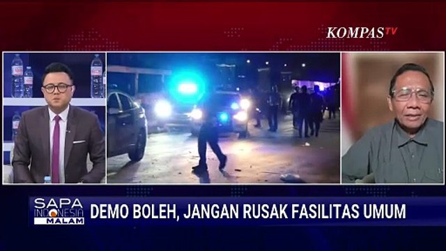 [FULL] Mahfud MD Blak-Blakan! Tanggapi soal Demo DPR Ricuh-RUU Perampasan Aset | SAPA MALAM