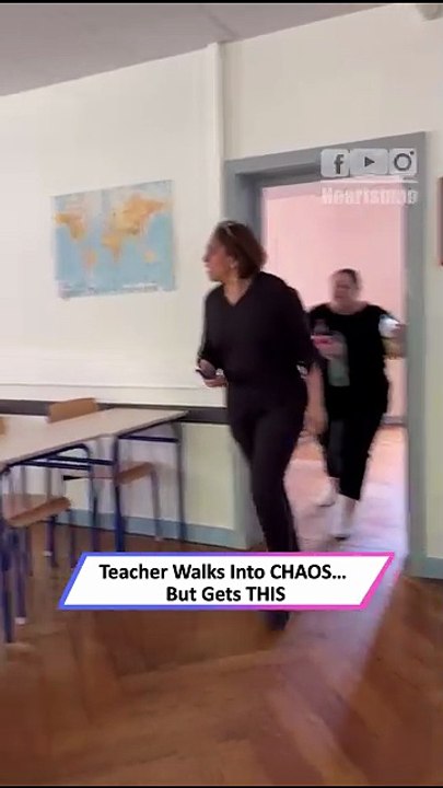 Students Surprise Beloved Teacher with Confetti...