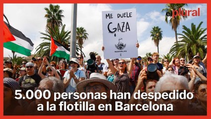 La Global Sumud Flotilla parte a Gaza con al menos 20 barcos y más de 300 personas