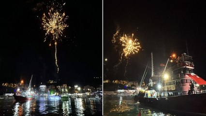 Balık sezonu açıldı: Tekirdağ’da balıkçılar havai fişeklerle uğurlandı