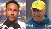 Neymar señala a Ancelotti por su ausencia en la selección: 