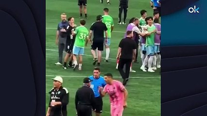 El Luis Suárez de siempre: escupe en la cara a un entrenador tras perder una final con el Inter de Miami