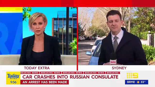 Australie: La police annonce avoir arrêté un homme entré de force dans l’enceinte du consulat russe de Sydney avec une voiture - VIDEO