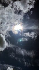 Sky and clouds sunny day