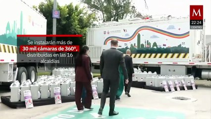CdMx instala equipos de vigilancia en alcaldías para reforzar seguridad ciudadana
