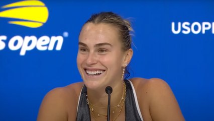 US Open 2025 - Aryna Sabalenka : "Si on aime son métier, la vie est fun..."