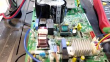 PEL Dawlance DC inverter  AC Unlode pay ok lode pay F1 AC PCB #393